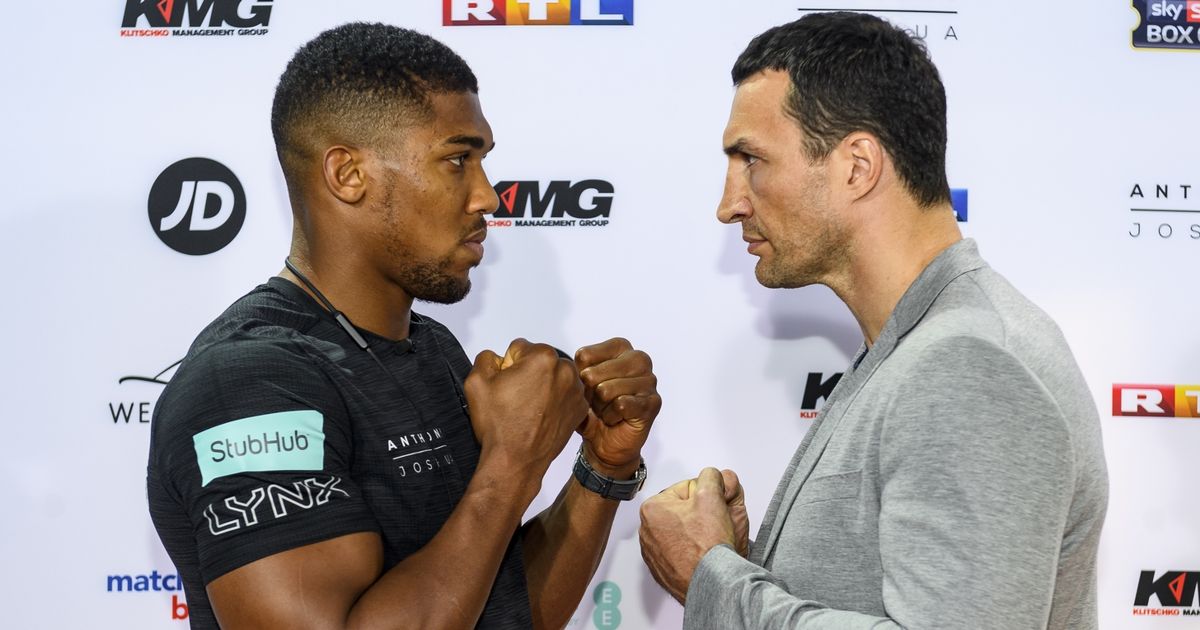Joshua, Klitschko set for historic showdown at Wembley