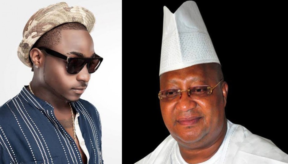 Davido mourns uncle, Senator Isiaka Adeleke