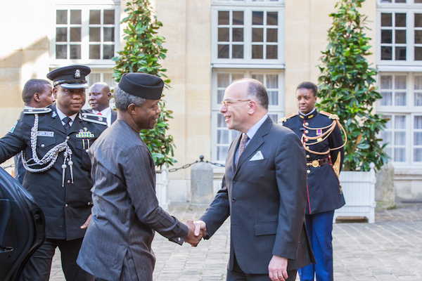 As acting president, Osinbajo relaunched Nigerian economy – French PM