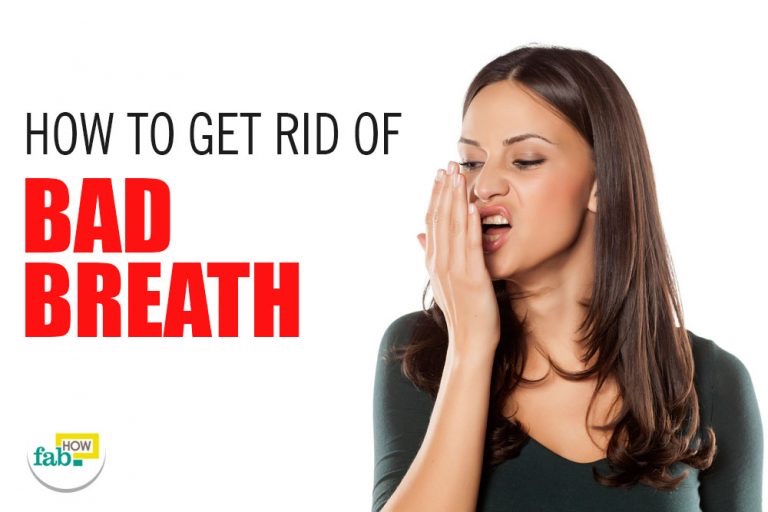 How to get rd of bad breath instantly