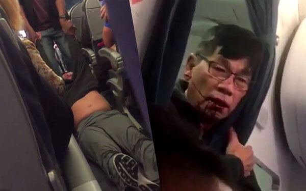 United Airlines boss apologises over ‘horrific’ passenger removal