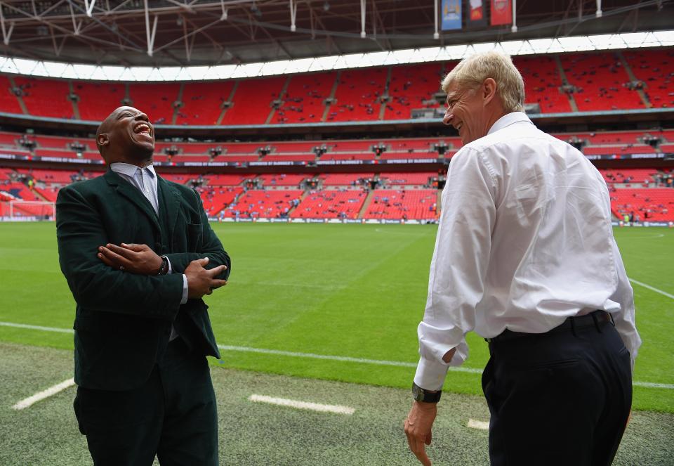 I’d love to help Arsenal but Wenger won’t have me – Ian Wright