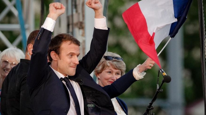 39-year-old Macron is new French President