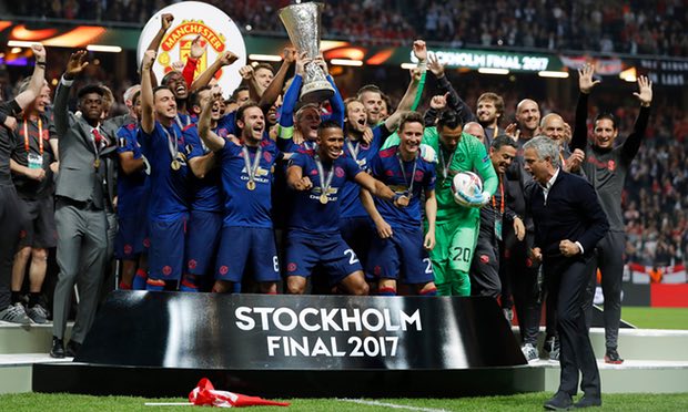 Man United win Europa Cup
