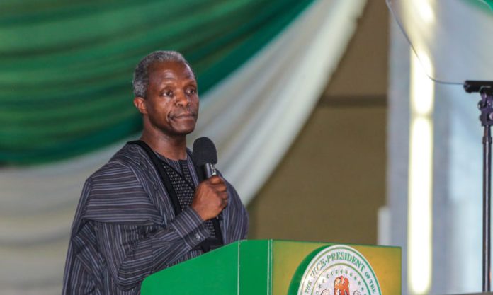 Osinbajo prays for Buhari, calls for sacrifices