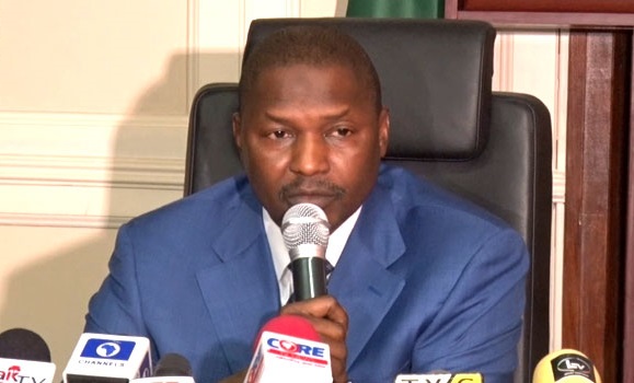 Buhari ‘meets’ AGF, laments delay in anti-graft law