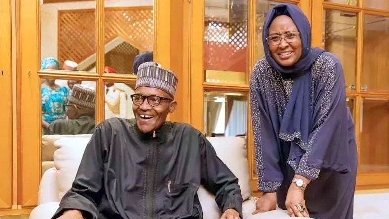 Aisha Buhari joins husband in  London