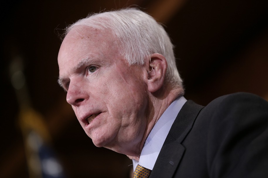 Senator John McCain blasts Trump over Russian leakage