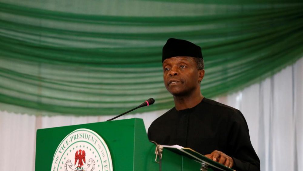 Democracy day speech by his Excellency, Prof. Yemi Osinbajo, Acting President of the Federal Republic Of Nigeria