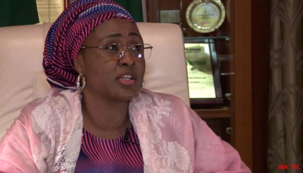 My husband’s health not too bad – Aisha Buhari