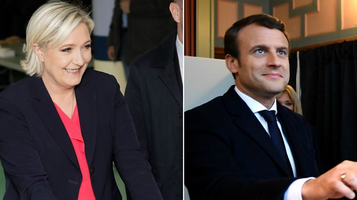 Le pen vs Macron: France goes into historic poll