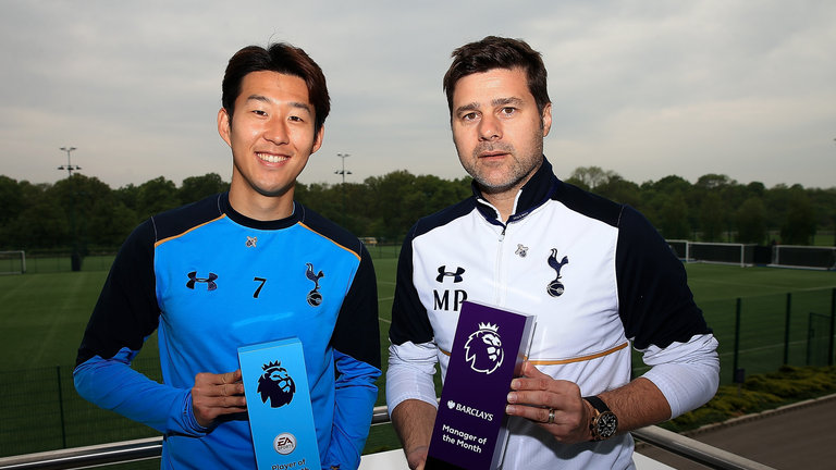 Spurs boss, Pochetino, wins Manager of the Month award