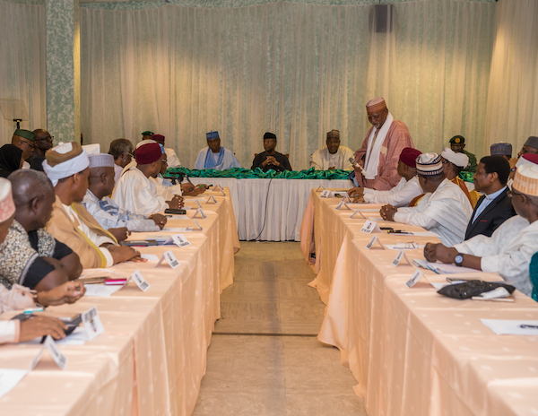 Osinbajo commences consultations with sectional leaders