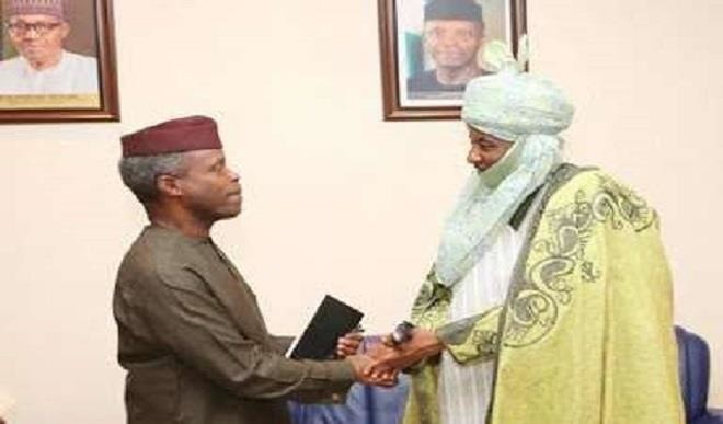 Osinbajo, Emir Sanusi in secret meeting