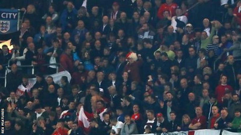 England fans banned for life over Nazi gestures
