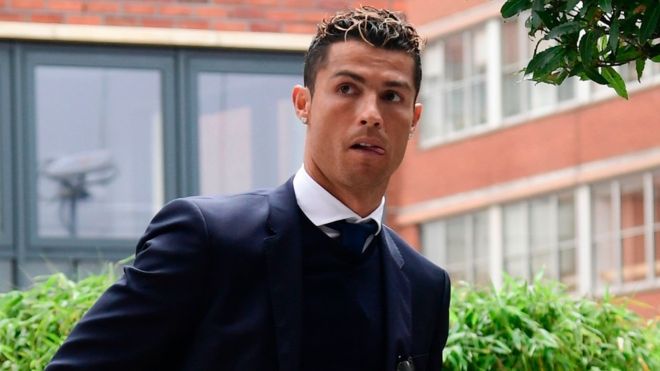 Ronaldo appears in court tax evasion allegation