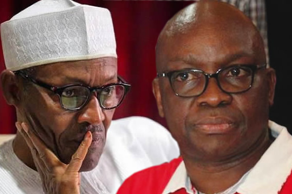 I have pictures showing Buhari’s deteriorating health – Fayose