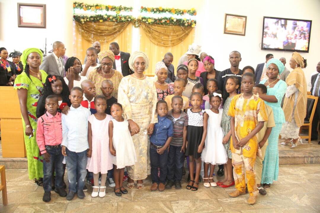 Aso Villa Chapel celebrates Osinbajo’s wife at 50