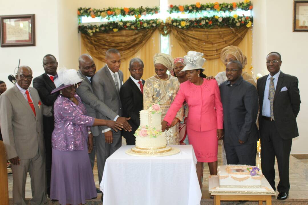 Aso Villa Chapel celebrates Osinbajo’s wife at 50