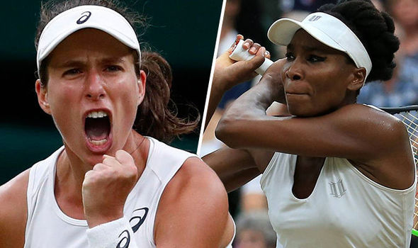 Venus Williams beats Konta to make record Wimbledon final