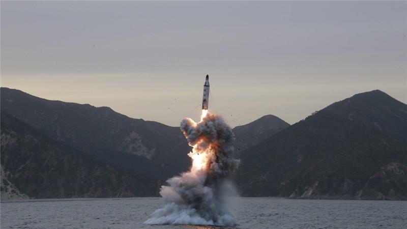 North Korea’s latest missile lands in Japan’s territorial waters