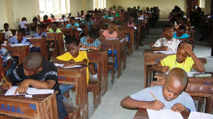 Gov Obaseki invigilates primary school exams in Benin