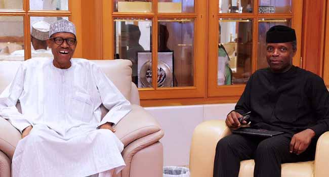 Osinbajo travels to London to see Buhari