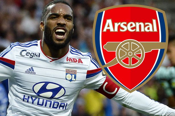 Lacazette completes medical, set to become Arsenal’s record signing