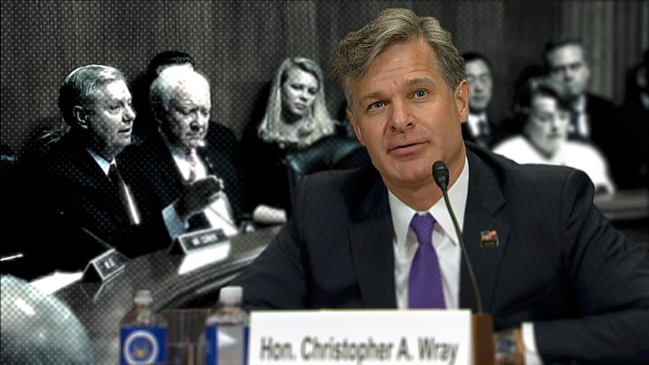 FBI nominee disowns Trump on Russia probe