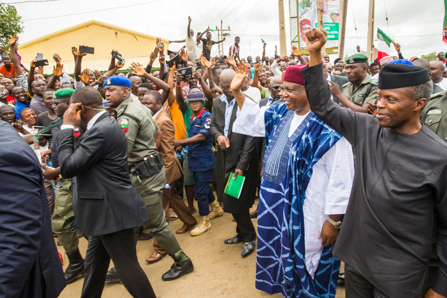 Photo News: Vice President Yemi Osinbajo, SAN visits Jalingo, Taraba State. 24th August 2017