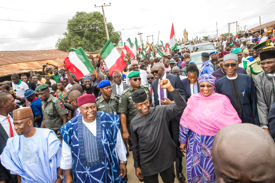 Photo News: Vice President Yemi Osinbajo, SAN visits Jalingo, Taraba State. 24th August 2017