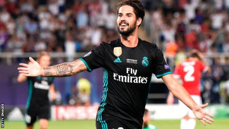 Real Madrid beat Man United to win UEFA Super Cup