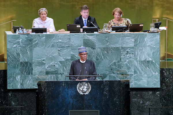 Buhari restates commitment to democracy, condemns killings in Myanmar