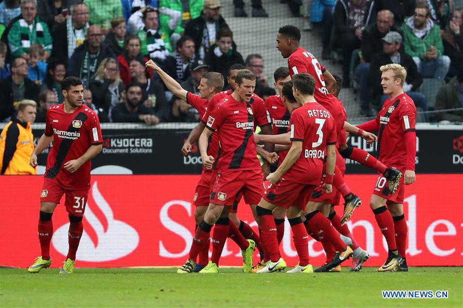 Bundesliga results for Saturday