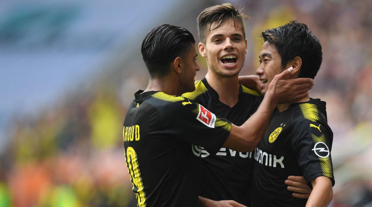 Bundesliga results for Saturday