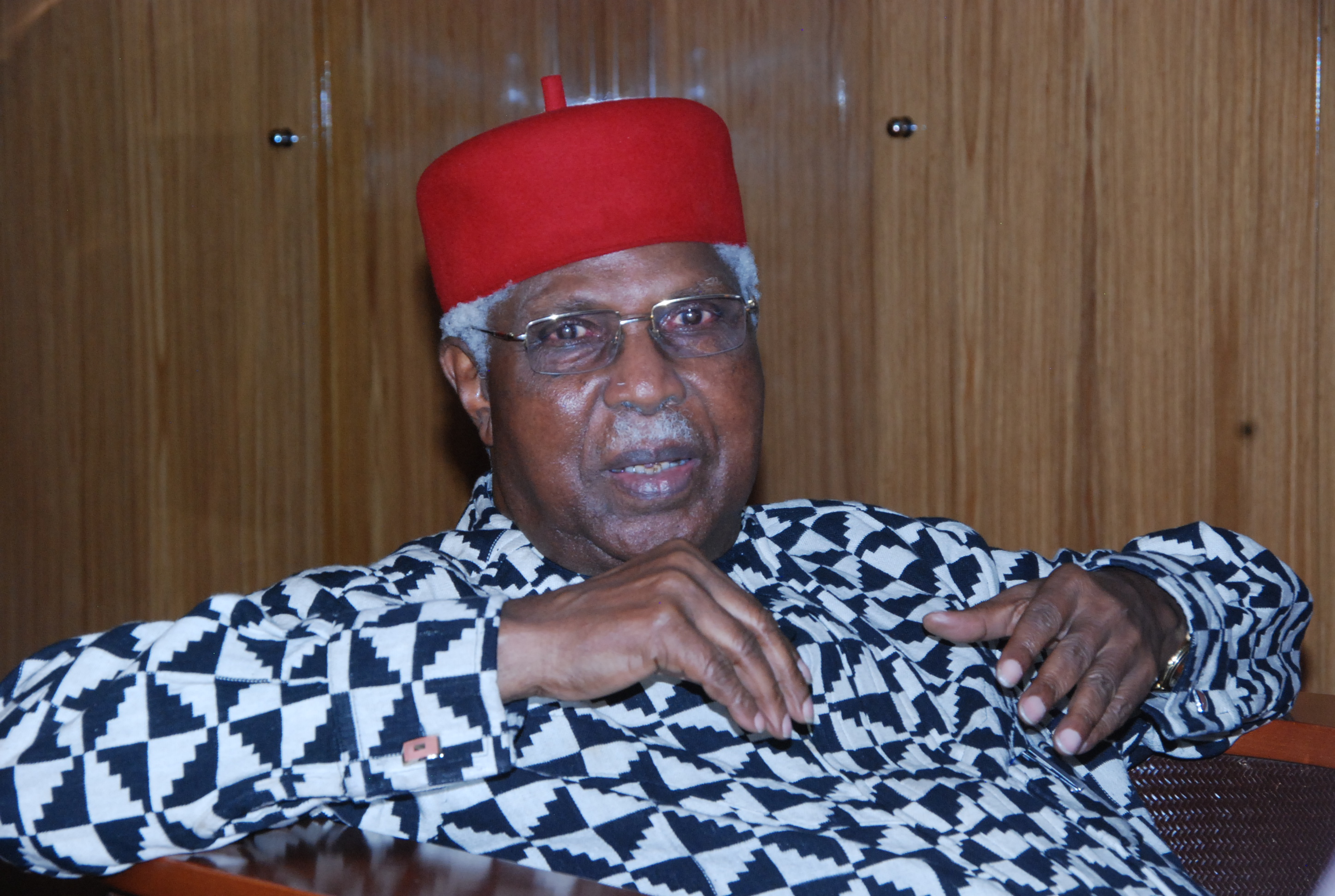 Buhari celebrates Ekwueme at 85