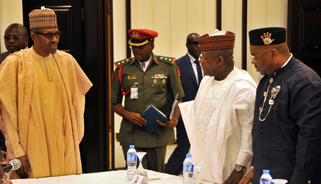 How do you sleep without paying workers, Buhari chides governors