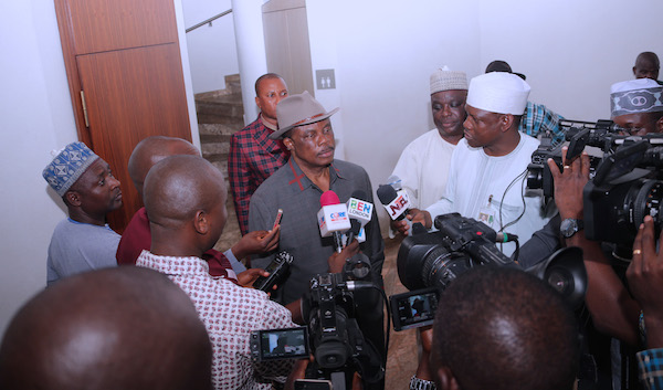 Obiano meets Buhari, says he’ll win re-election with landslide