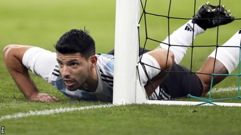 Aguero faints at half time as Nigeria thrash Argentina