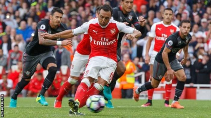 Arsenal star, Cazorla, suffers injury setback