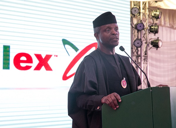 Vice President Yemi Osinbajo commissions Petroleum Storage Facility with 300m litres capacity Tank Farm in Ibefun, Ogun State (Photo)