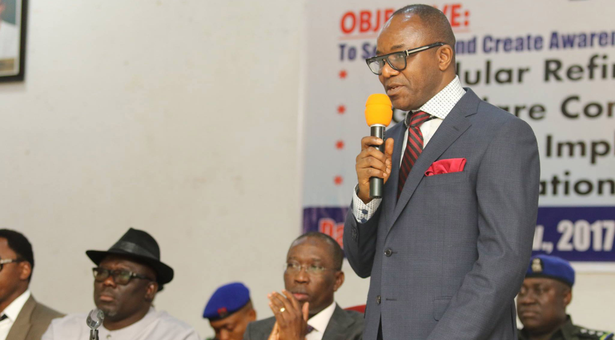 HMSPR, Dr. Emmanuel Ibe Kachikwu Continues The Inter-Ministerial Working Group Technical/Stakeholders’ Engagements in the Niger Delta States in Delta State.