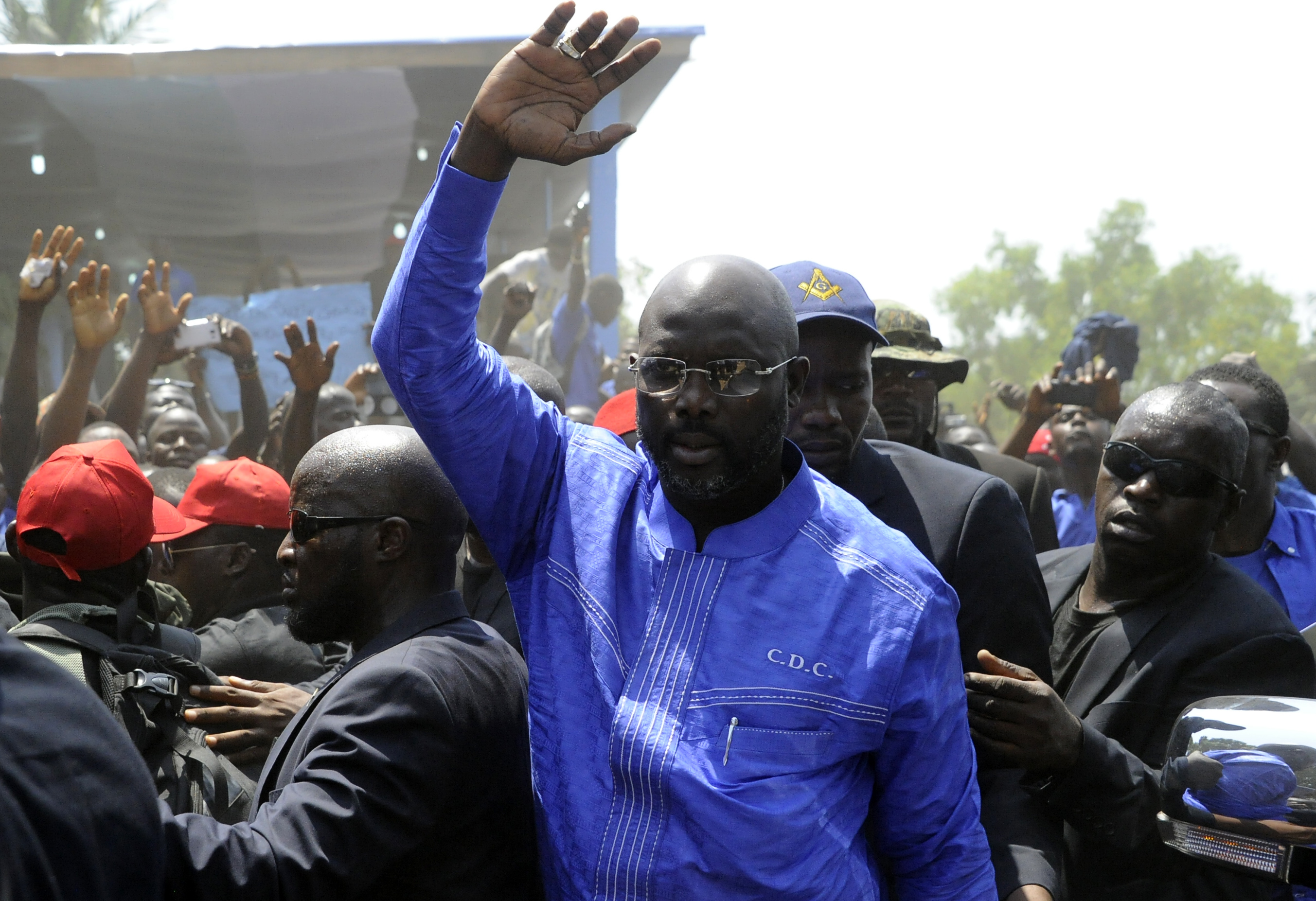 Buhari congratulates President-elect George Weah