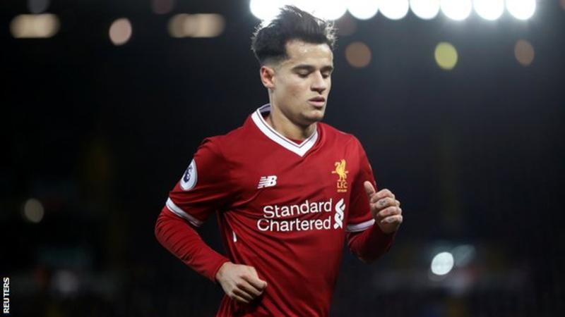 Coutinho out of Everton clash