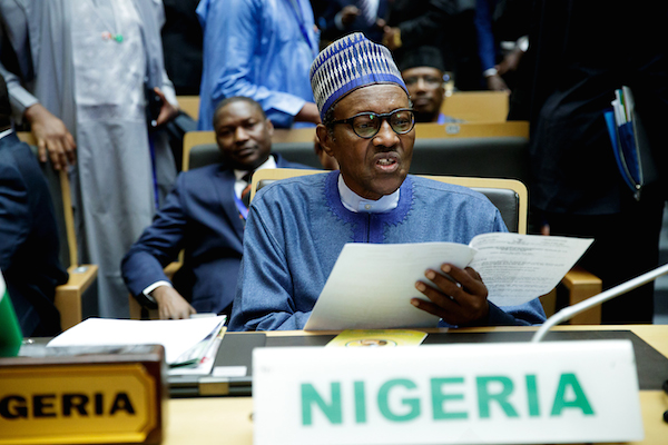 Corruption great evil of our time, Buhari tells African leaders