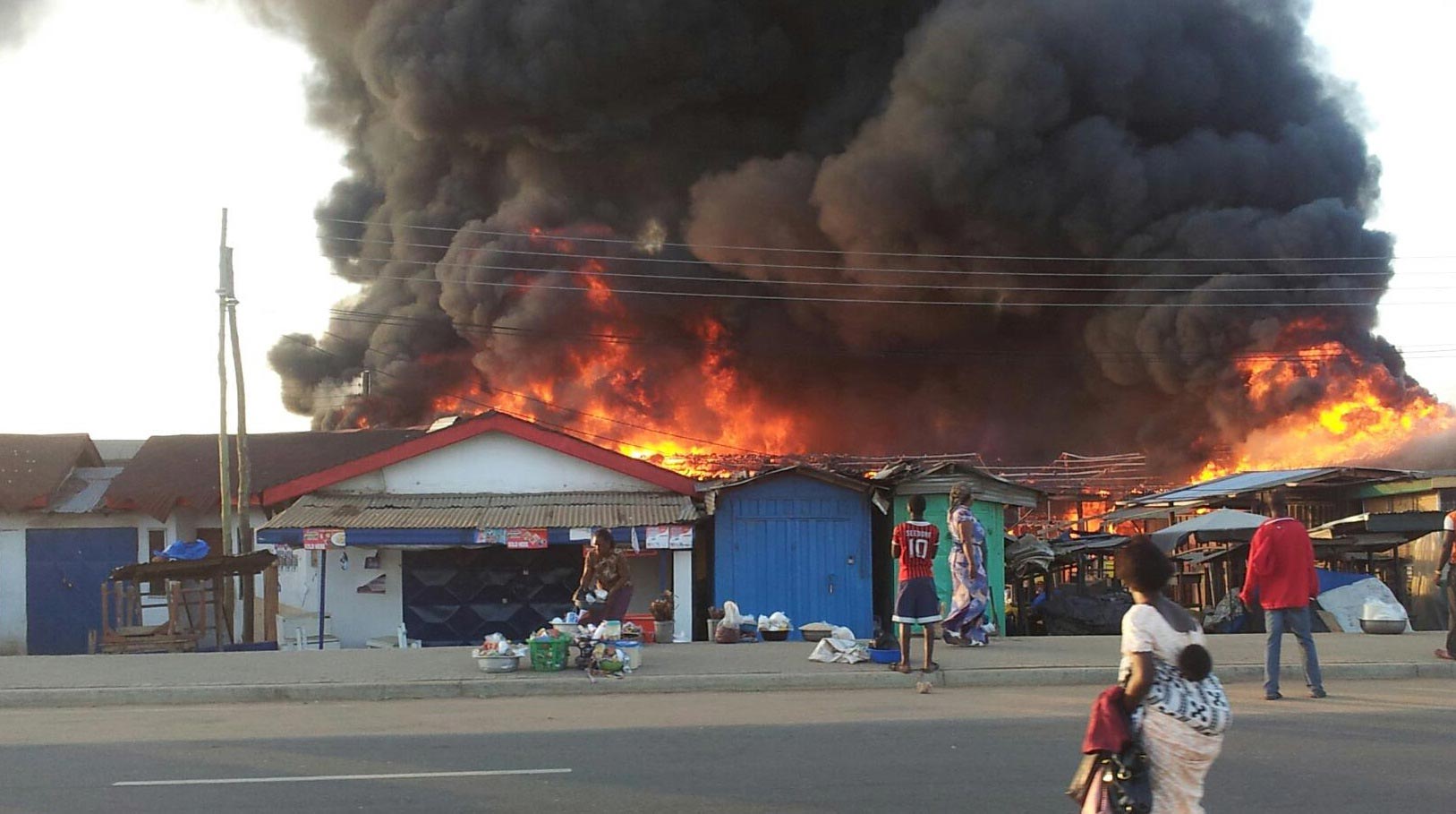 Buhari sympathises with Kano fish market fire victims