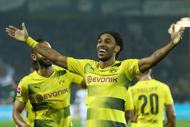 Aubameyang arrives London to complete Arsenal move
