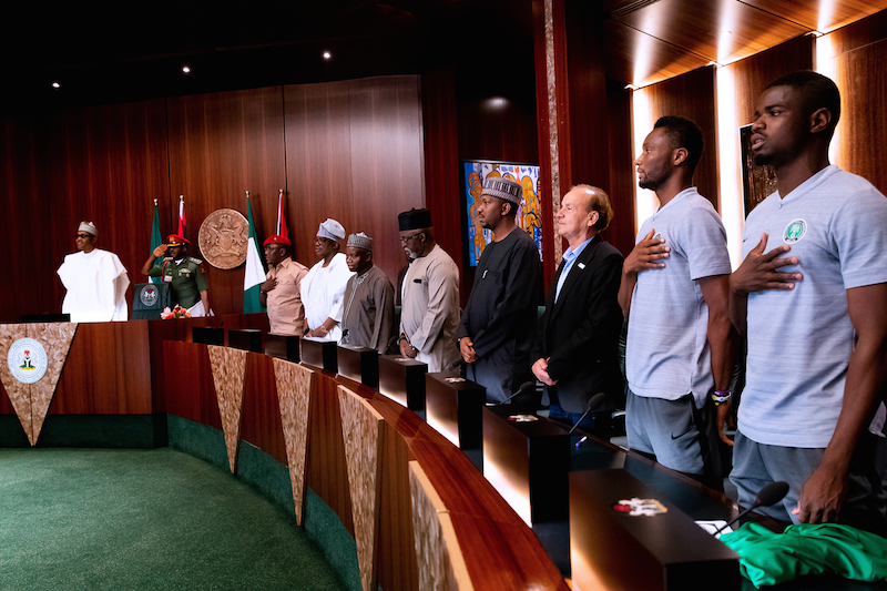 Russia 2018: Play fair, clean, Buhari tells Super Eagles