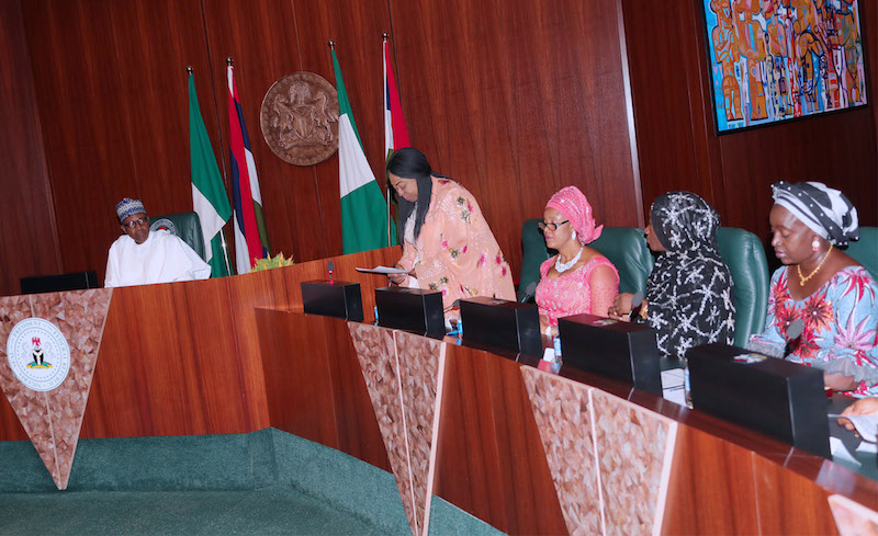 2019: Female lawmakers meet Buhari, demand Osinbajo’s seat