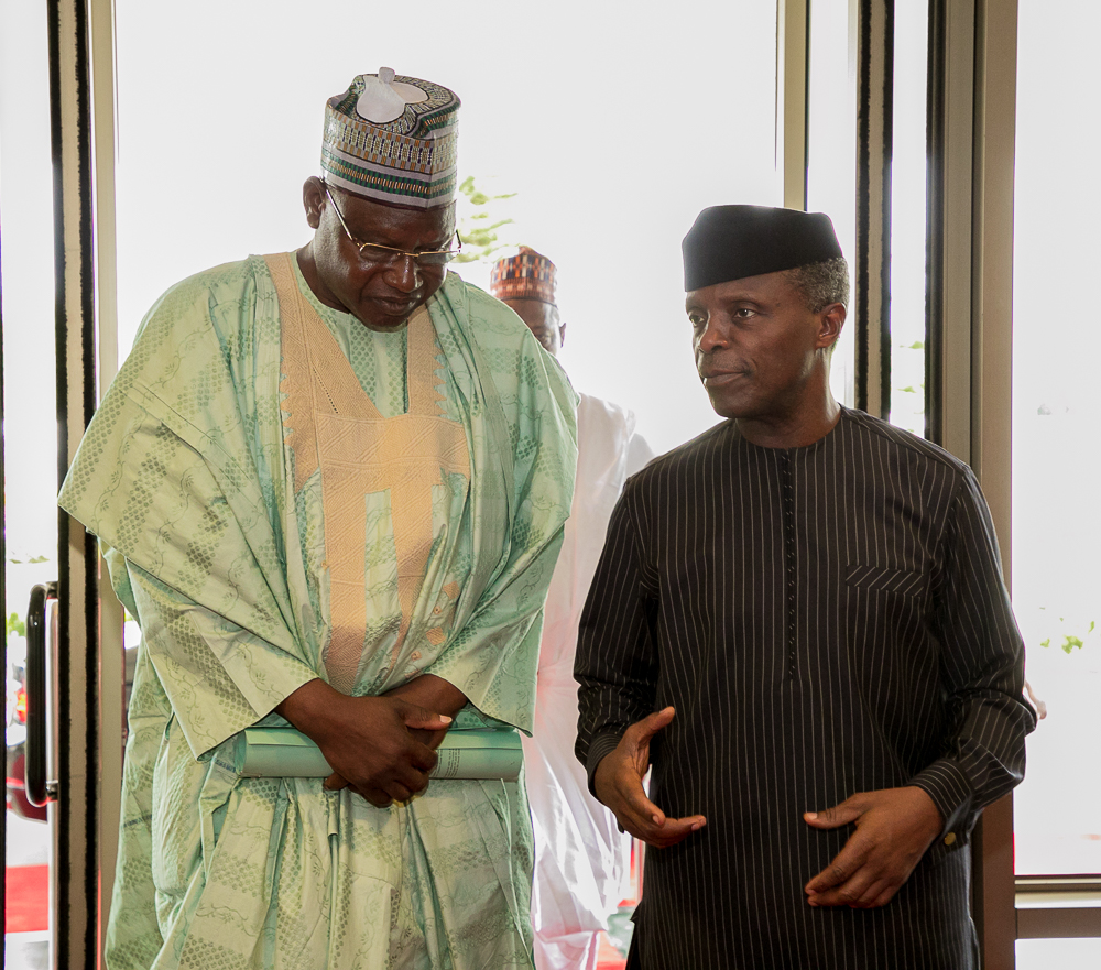 Vice President Yemi Osinbajo attends 2018 World Environment Day with the theme “Beat Plastic Pollution” held at the State House Conference Centre, Abuja